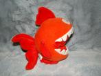 woody piranha vis knuffel oranje 20 cm, Ophalen of Verzenden, Zo goed als nieuw, Overige typen