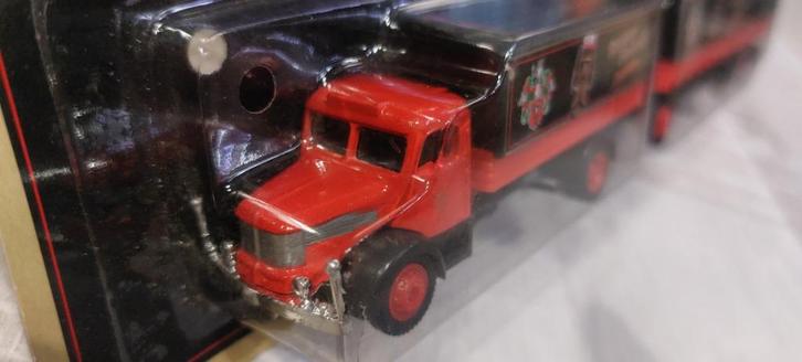 Krupp Mustang vrachtwagen m. aanhanger Kaiser Rudolf 1:87 H0, Hobby en Vrije tijd, Modelauto's | 1:87, Nieuw, Bus of Vrachtwagen