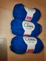 By Claire soft mix wol blauw 3 bollen, Ophalen of Verzenden, Nieuw, Breien of Haken, Wol of Garen