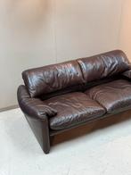 Cassina Maralunga | Leer | Dark Brown  | 2 zits | Design, Huis en Inrichting, Ophalen of Verzenden, Zo goed als nieuw, 75 tot 100 cm
