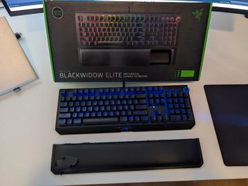 Razer blackwidow elite green switches beschikbaar voor biedingen