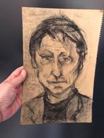 Johan Cruijff Tekening door Rob Aussen - 31x21cm, Uniek Werk, Antiek en Kunst, Ophalen of Verzenden