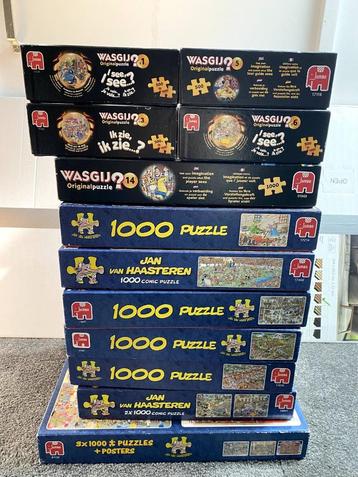 Jan v Haasteren en Wasgij puzzels (500-1000) vanaf €5