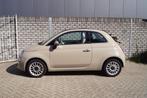 Fiat 500 C 0.9 TwinAir Lounge Airco Elektrische Ramen en Spi, Euro 5, 86 pk, Gebruikt, Leder en Stof