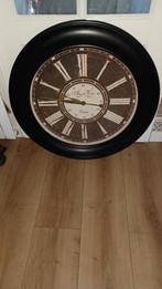 Vintage Wandklok 80 cm - Auguste Verdier Paris, Huis en Inrichting, Woonaccessoires | Klokken, Ophalen of Verzenden, Gebruikt