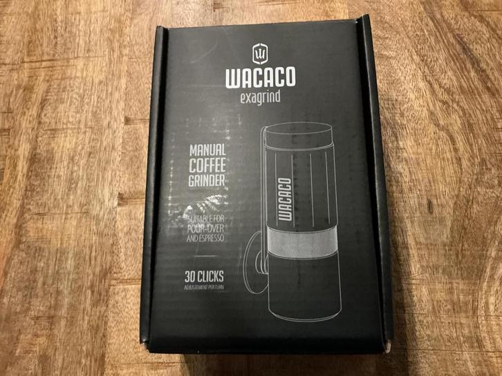 Wacaco Exagrind Koffieboon Hand Maler, Huis en Inrichting, Keuken | Keukenbenodigdheden, Zo goed als nieuw, Ophalen of Verzenden