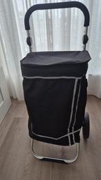 Boodschappenkarretje met koeltas - Zo goed als nieuw!, Ophalen of Verzenden, Zo goed als nieuw, Aluminium, Met handgreep
