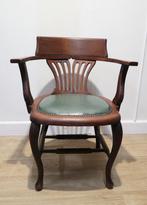Antieke Engelse bureaustoel Walker&Sons, Ophalen of Verzenden