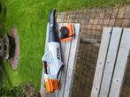 nette en goed werkende Stihl Bga 85 inclusief accu en lader, Tuin en Terras, Bladblazers, Ophalen, Stihl, Gebruikt, Accu