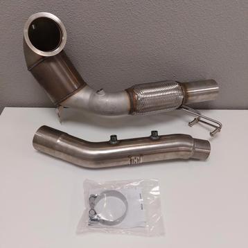 Milltek downpipe 200cells HJS incl opf delete MQB  beschikbaar voor biedingen