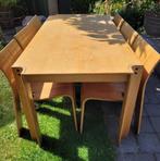 Gijs bakker strip chairs zes stuks en tafel, Huis en Inrichting, Stoelen, Ophalen, Overige kleuren, Vijf, Zes of meer stoelen