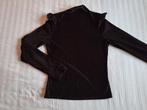Mooie zwarte longsleeve merk Shein maat M/L 40/42, Maat 38/40 (M), Zwart, Ophalen of Verzenden, Zo goed als nieuw