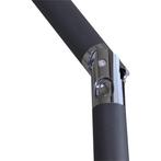 Parasol Libra rechthoek 3 x 2 meter met molen kleur taupe, Tuin en Terras, Parasols, Kantelbaar, Nieuw, Stokparasol, 2 tot 3 meter