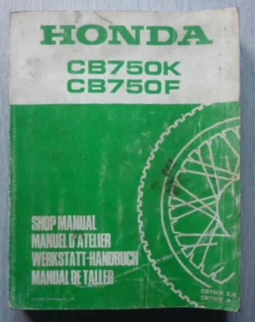 Honda CB750 K CB750 F shop manual (7387z), Motoren, Handleidingen en Instructieboekjes, Honda, Verzenden