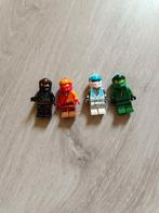 LEGO Ninjago Minifiguren - Kai, Jay, Zane, Cole, Ophalen of Verzenden, Zo goed als nieuw