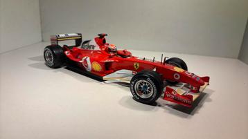 F1 ferrari f2003 -ga m. Schumacher hot wheels 1.18 beschikbaar voor biedingen