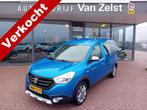 Dacia Dokker 1.2 TCe S&S Stepway, Airco, Multimedia systeem,, Voorwielaandrijving, 12 maanden, Stof, Gebruikt