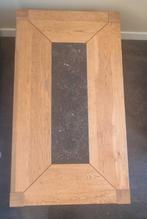 Eiken houten salontafel, Huis en Inrichting, Ophalen, Rechthoekig, 50 tot 100 cm, Minder dan 50 cm