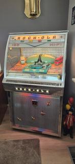 Rock & Ola  Jukebox  met zichtbare platenspeler  1958, Ophalen of Verzenden, Gebruikt, Rock Ola
