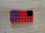 Grappig siliconen iPhone 4 hoesje rood zwart paars, Verzenden, Gebruikt, IPhone 4