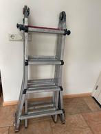Altrex telescopische vouwladder 4x4, Doe-het-zelf en Verbouw, Ladders en Trappen, Ophalen, Gebruikt, Ladder, Opvouwbaar of Inschuifbaar