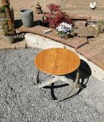 Wijnvat hoepeltafel, Ophalen of Verzenden, Nieuw, Rond, Hout