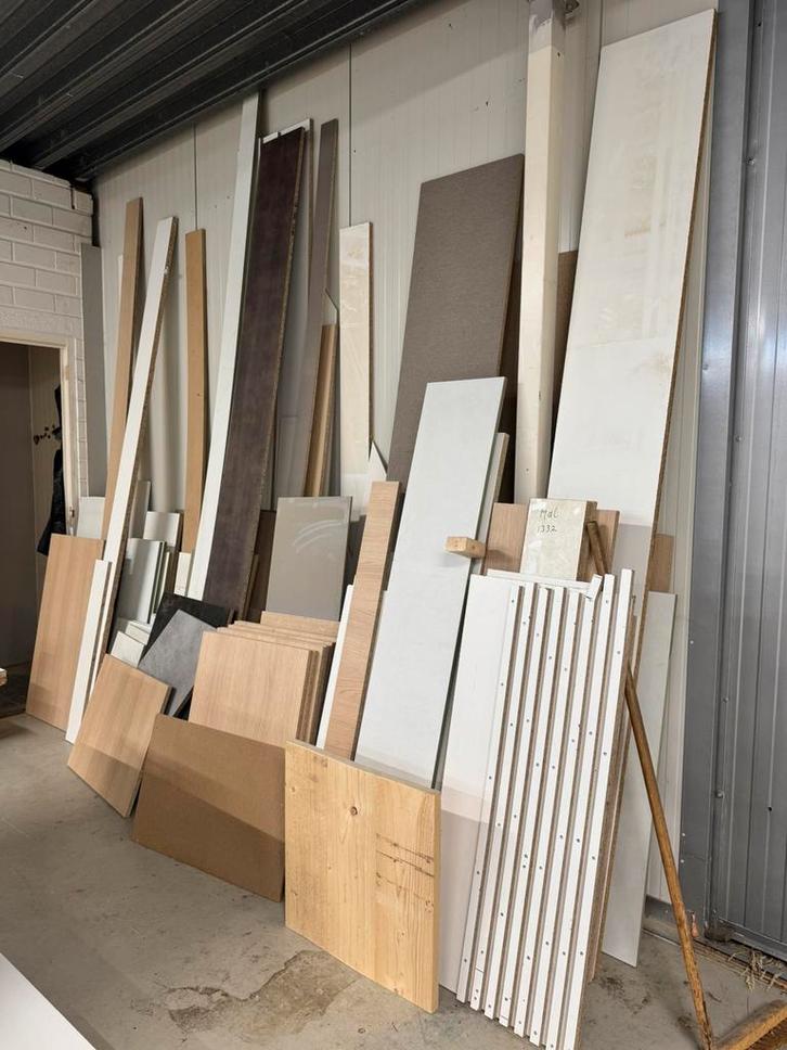 Spaanplaat op maat gezaagd – vanaf €5,-, Doe-het-zelf en Verbouw, Hout en Planken, Nieuw, Plank, Overige houtsoorten, 250 tot 300 cm