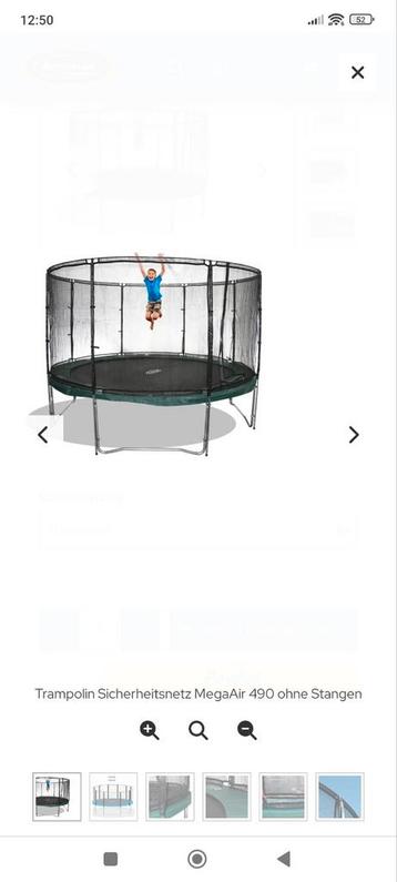 Trampoline veiligheidsnet *nieuw* beschikbaar voor biedingen