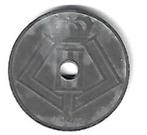 belguim leopold III 25 centimes 1942 dutch vf+, Verzenden, Losse munt