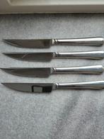 Royal van Kempen en Begeer Steakmessen - Set van 4, Ophalen of Verzenden, Zo goed als nieuw, Rvs of Chroom, Vaatwasserbestendig