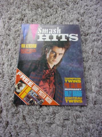 SMASH HITS APRIL 1985 VINTAGE MUZIEKMAGAZINE beschikbaar voor biedingen