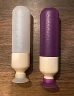 2 DOPPER DRINKFLESSEN / BIDONS  > WIT & PAARS, Ophalen
