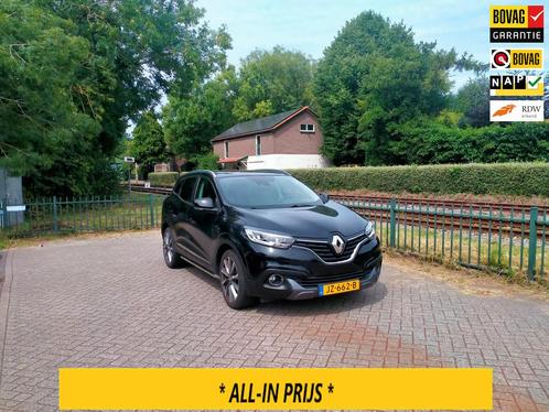 Renault Kadjar 1.2 TCe Bose 1e eig trekhaak panoramadak ALLI, Auto's, Renault, Bedrijf, Te koop, Kadjar, ABS, Airbags, Airconditioning
