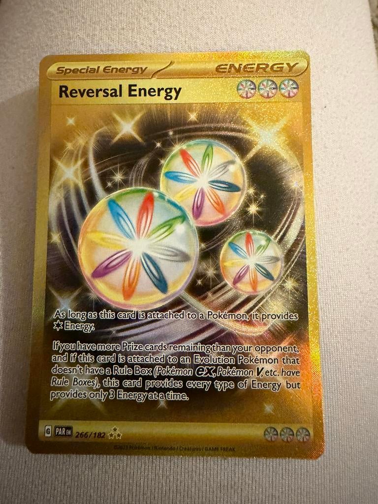 Reversal Energy - 266/182 Paradox Rift () Golden Hyper Rare, Ophalen of Verzenden, Zo goed als nieuw