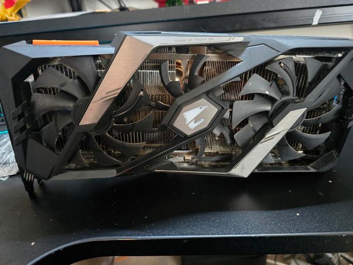 Gigabyte Aorus RTX 2070 Super, Computers en Software, Videokaarten, Gebruikt, Nvidia, PCI-Express 3.0, GDDR6, HDMI, DisplayPort