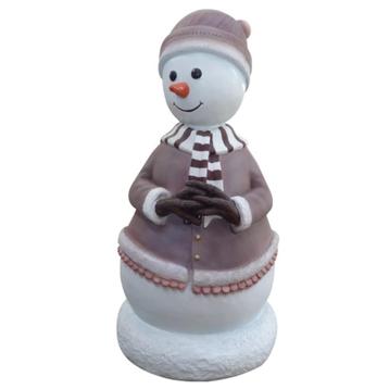 Mini Mama Snowman beeld – Sneeuwpop Hoogte 90 cm beschikbaar voor biedingen