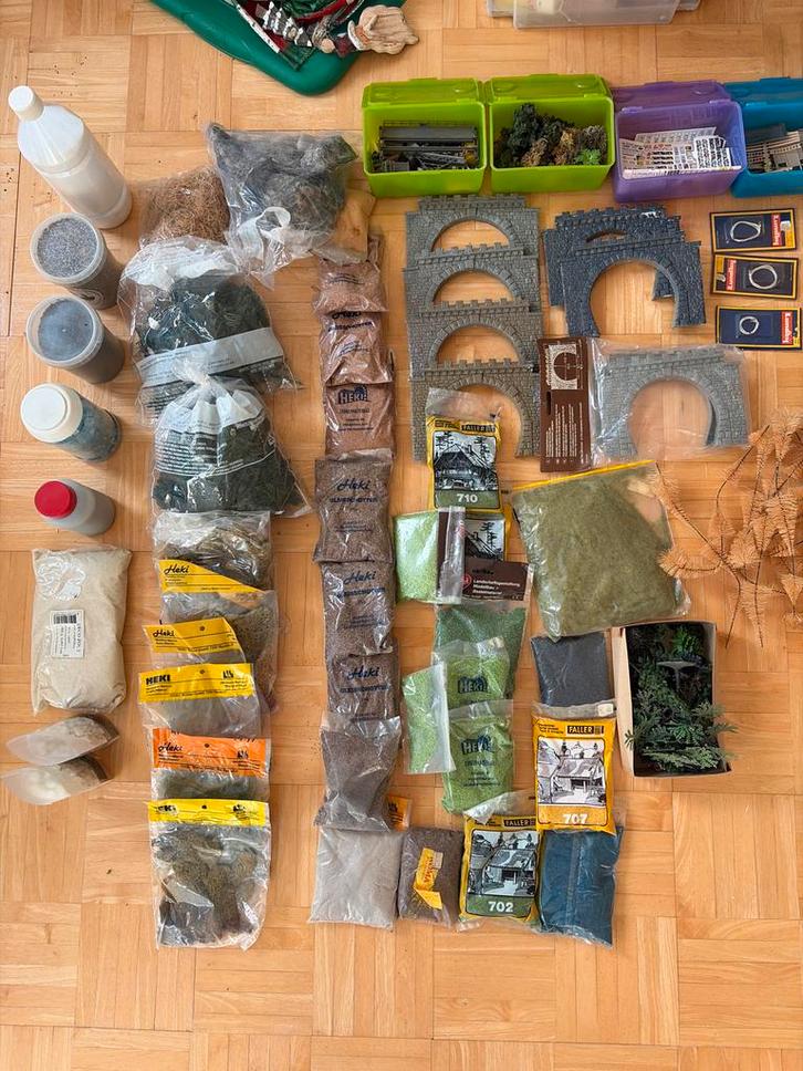 Modelbouw strooisel en toebehoren - Nieuwstaat, Hobby en Vrije tijd, Modeltreinen | H0, Nieuw, Overige typen, Overige merken, Ophalen of Verzenden