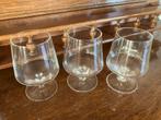 3 cognacglazen kristal schott zwiesel, Ophalen, Zo goed als nieuw, Kristal, Glas of Glazen