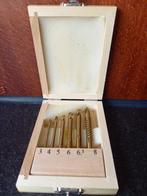 Boor -en freesset 6 delig, Ophalen of Verzenden, Nieuw, Koper of Messing