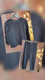 Vanilia Zwarte Wafel Structuur Set - Maat 38/40, Ophalen of Verzenden, Zo goed als nieuw, Maat 38/40 (M)