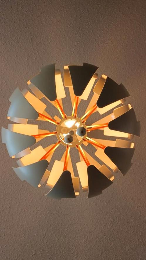 Hanglamp PS 2014 Ikea Wit/oranje, Huis en Inrichting, Lampen | Plafondlampen, Zo goed als nieuw, Kunststof, Ophalen of Verzenden