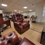 Chesterfield bankstel compleet 3+1+1 en relaxfauteuil., Huis en Inrichting, Gebruikt, Vierpersoons of meer, Ophalen, Chesterfield, Delta Chesterfield, Springvale