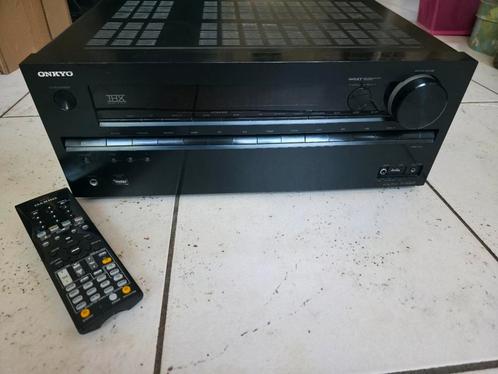 Versterker Onkyo AV Receiver met Afstandsbediening, Audio, Tv en Foto, Versterkers en Receivers, Gebruikt, 120 watt of meer, Onkyo