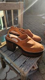 Pull&Bear leuke klompjes, Bruin, Zo goed als nieuw, Pull & Bear, Sandalen of Muiltjes