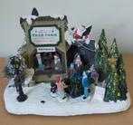 Kersthuisjes voor kerstdorp, Ophalen