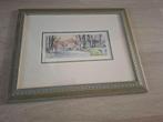 Kees Houtman gesigneerde aquarel [4], Antiek en Kunst, Kunst | Schilderijen | Modern, Ophalen