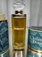 Dior DIORESSENCE  parfum factice in koker glas stop Vintage, Verzamelen, Parfumfles, Zo goed als nieuw, Gevuld, Verzenden