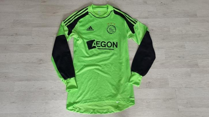 Ajax MATCH Formotion Keeper Shirt! Seizoen 13/14! Mt S!, Kleding | Heren, Sportkleding, Zo goed als nieuw, Voetbal, Rood, Ophalen of Verzenden
