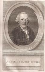 Portret J. Lublink, den jongen kopergravure Vinkeles, Ophalen of Verzenden