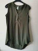 Nieuwe groene top, mt M, Kleding | Dames, Tops, Maat 38/40 (M), Nieuw, Ophalen of Verzenden, Zonder mouw